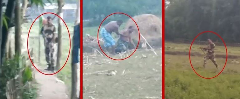 বাংলাদেশে ঢুকে কৃষককে বিএসএফের গুলি